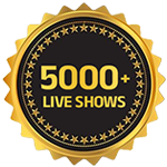 5000+ successful live shows performed across India and international locations