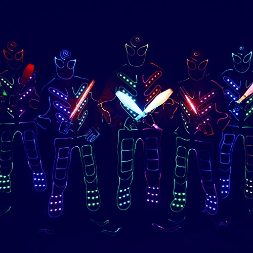 Thrillveera Entertainment - LED Tron Dance Show