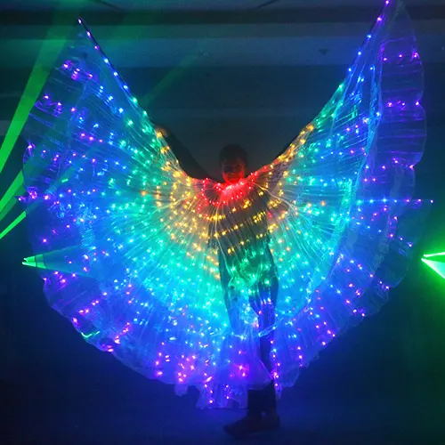 Thrillveera Entertainment - LED Wing Dance Show