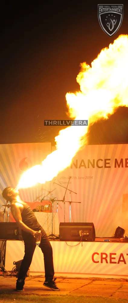 Thrillveera Entertainment Fire Show Performance Acts